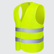 反光背心 汽车反光衣骑行交通路政施工环卫用 荧光马甲安全工作服