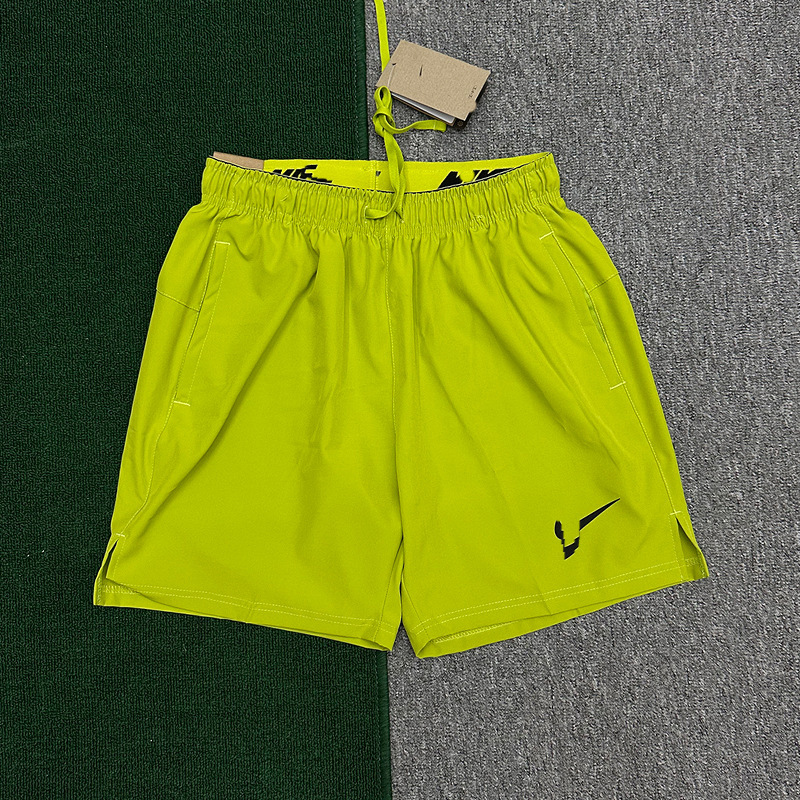 Summer lightweight ice silk quick-dry men's loose casual woven running sports shorts, manufacturer's wholesale two-piece order