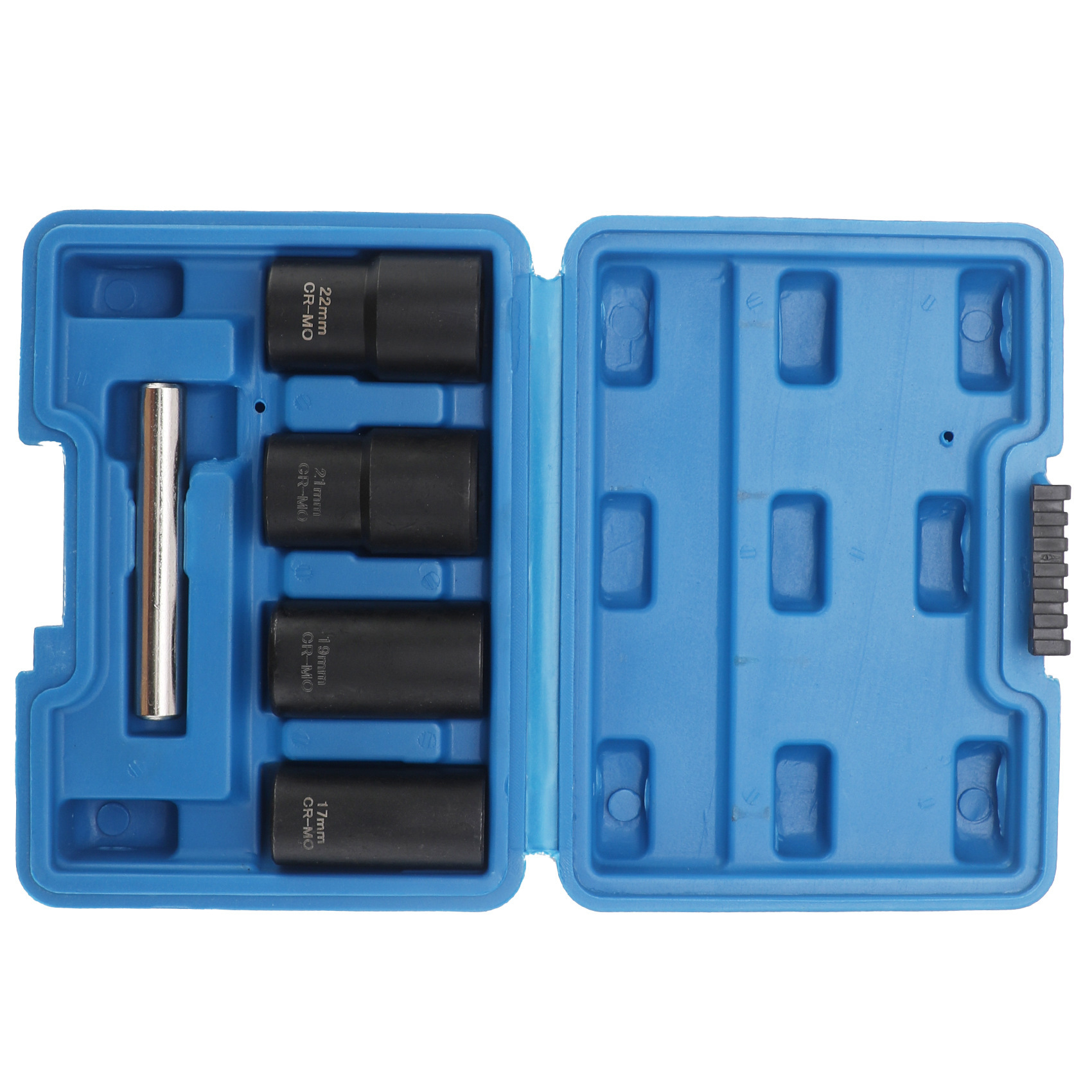 扭力套筒套件破旧的螺母和锁紧拆卸器17,19,21,22mm  断丝取出器