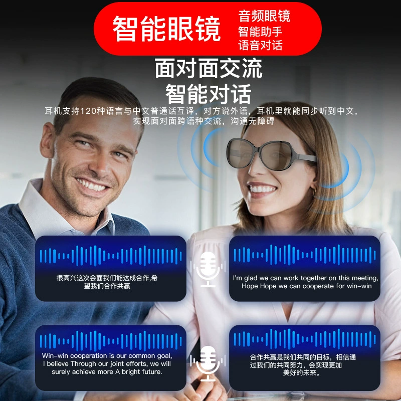 Умные очки, беспроводные наушники, Bluetooth