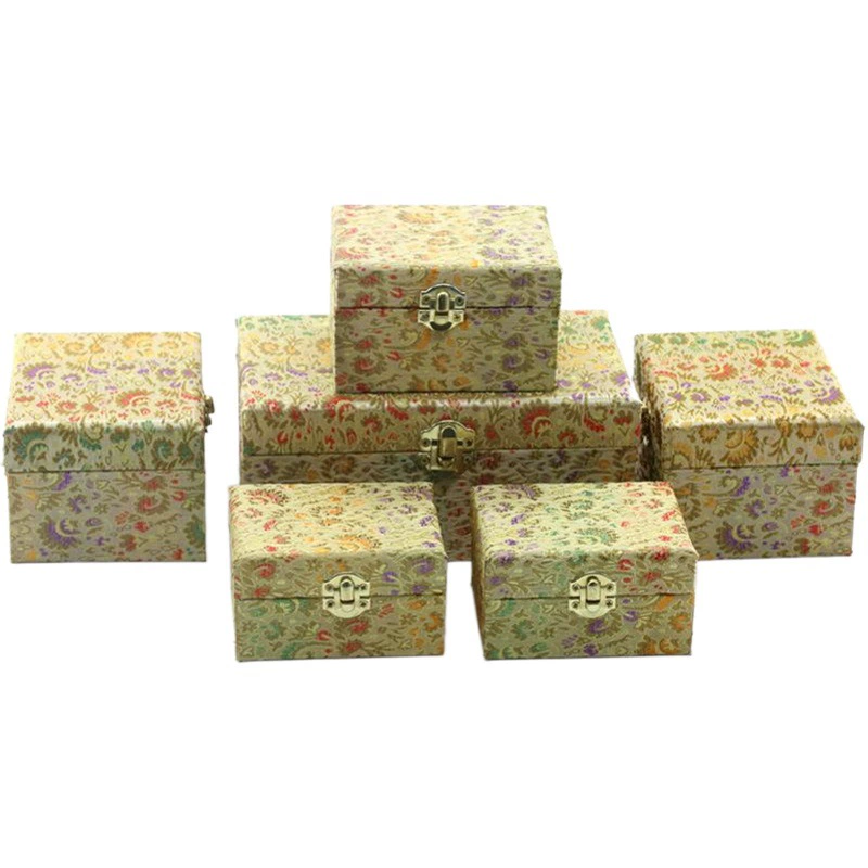 Шкатулка золотой кулон упаковочная коробка ожерелье орнамент ручка Подарочная коробка шкатулка для хранения