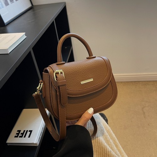Unique Retro Handbag  New Fashion Korean Style Crossbody Bag Versatile Elegant Single Shoulder Small Square Bag