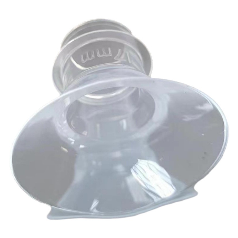 Convertidor de silicona bomba de mama cuerno cubierta boca conversión tamaño pequeño pezón bomba de mama accesorios de escudo universal pétalos