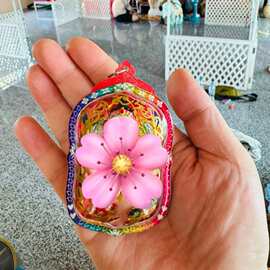 泰国佛牌阿赞帝手绘衣巴吊牌项饰5221清晰图片联系客服