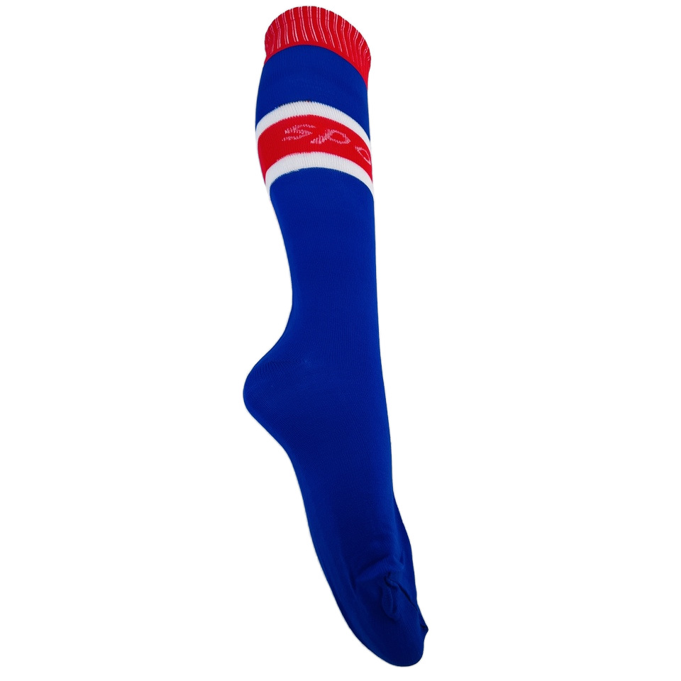 Foreign Trade Socks High Tube Sports Socks Men's and Women's Fashion Trendy Socks 12 Pairs of Football Socks Wholesale Fashion Sports Socks
