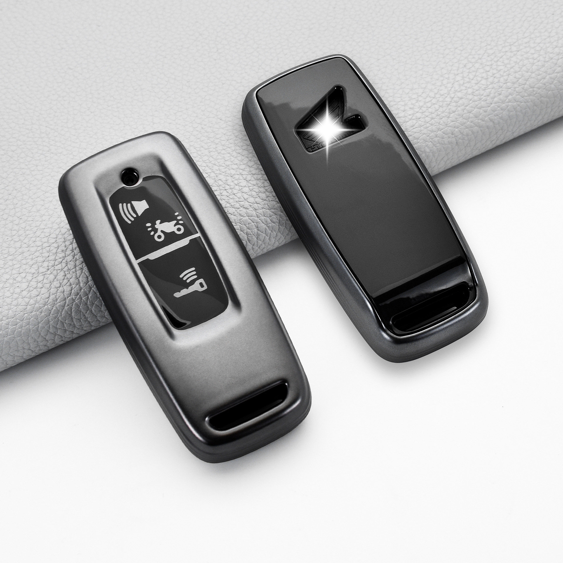 Cross-Border Hot-Selling Product Suitable for Benfield Pcx160 Motorcycle Key Cover, Anti-Drop Full Protection Shell, Car Key Case