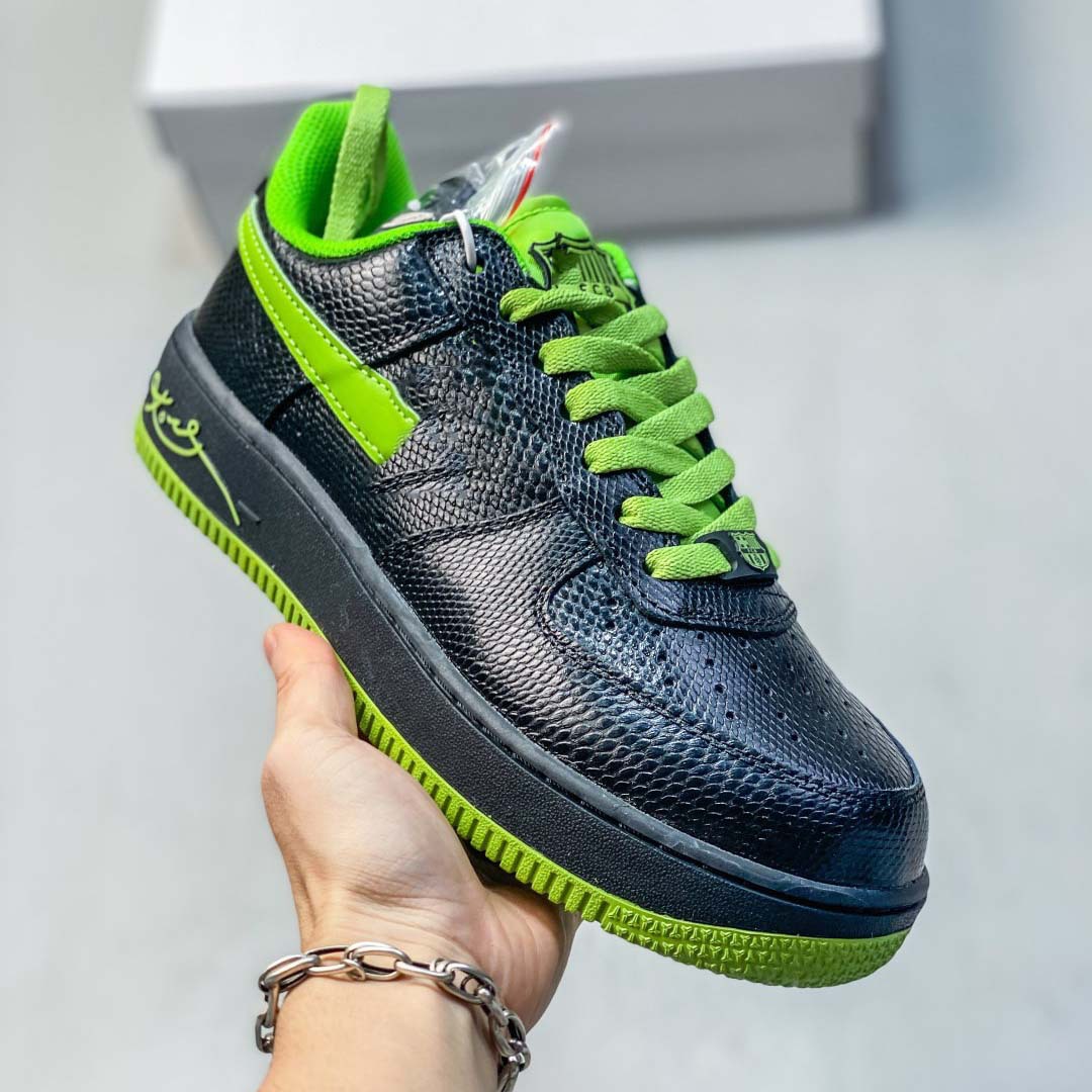 Cross-border AF1 año del caballo de la fuerza aérea zapatos de skate TS muzzle velcro moda zapatos casuales de altura de suela gruesa zapatos de pareja de moda