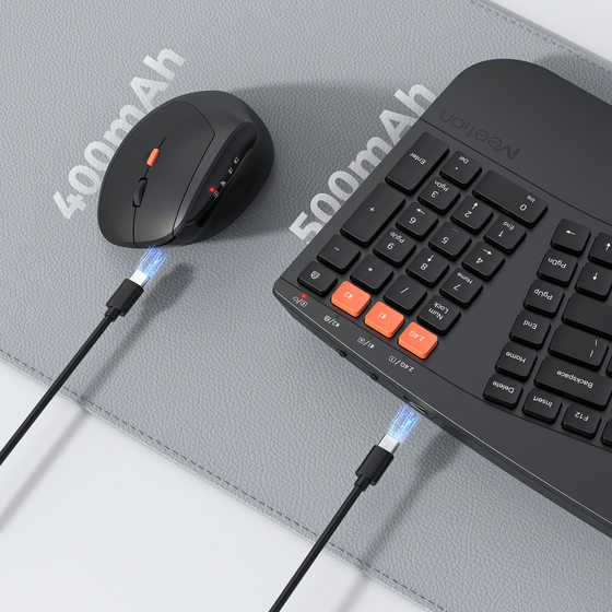Ergonomic 2.4g Bluetooth Wireless Dual-Mode Silent Office Keyboard and Mouse Meetion Directorb2