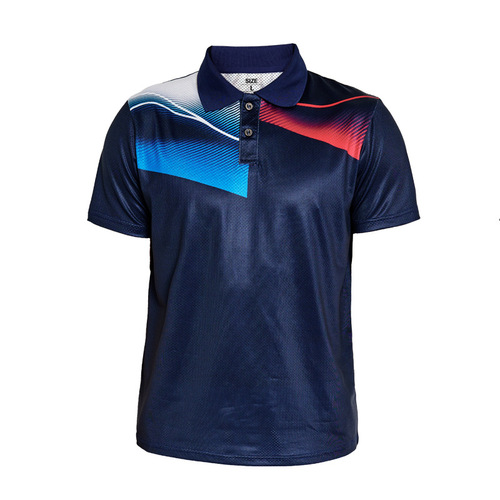 Badminton uniform sport set men women quick-dry short-sleeve top printed competition team uniform table tennis training wear