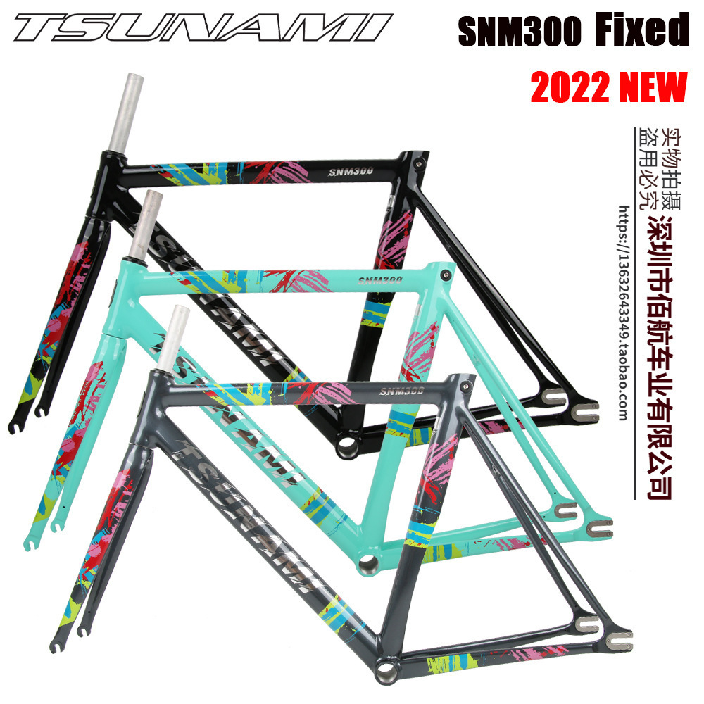 TSUNAMI tsunami speed meter SNM300 dead flying frame aluminum alloy racing track bicycle frame