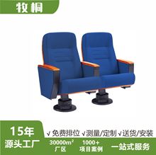 定简约时尚等候椅厂家直供电影院椅厂家阶梯教室礼堂椅会堂软排椅