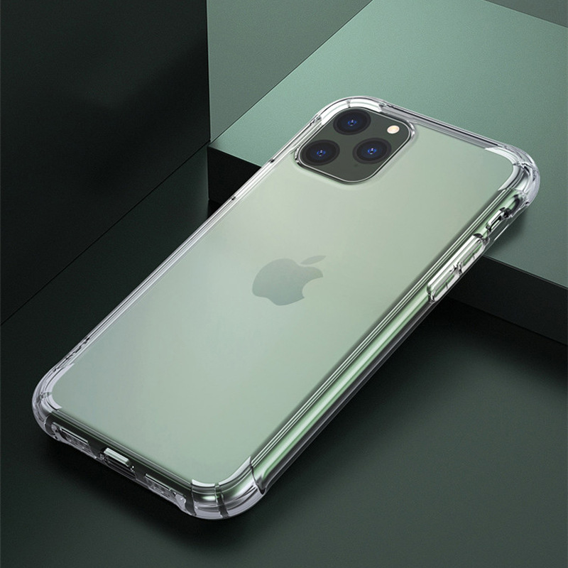 apple 17 iphone16 airbag phone case 14 drop-resistant 13xr transparent iphone13promaxtpu12/