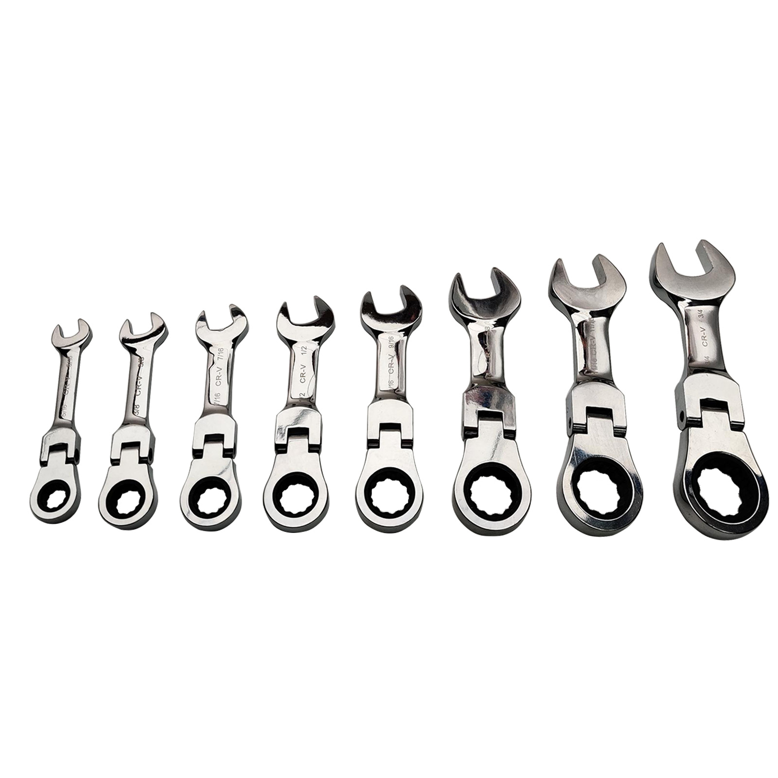 短柄棘轮扳手 厂家直购迷你棘轮快速两用扳手工具 木工专用工具