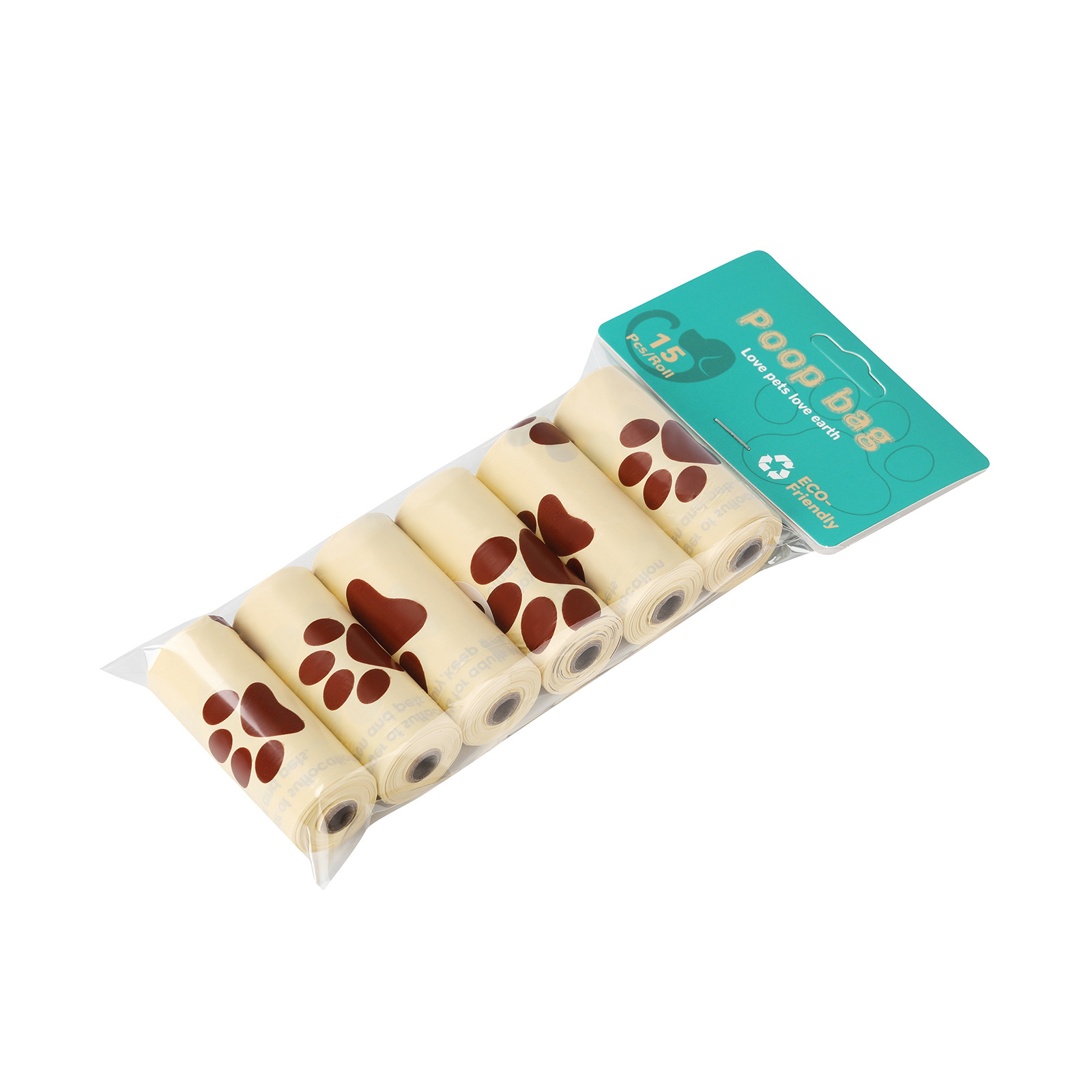 6 rollos de cabezal de tarjeta / sabor a leche