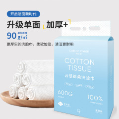 Hanging Extractable Disposable Face Towels 600g, Beauty Salon-Specific Cleansing Towels, Non- shedding, Good Absorbency