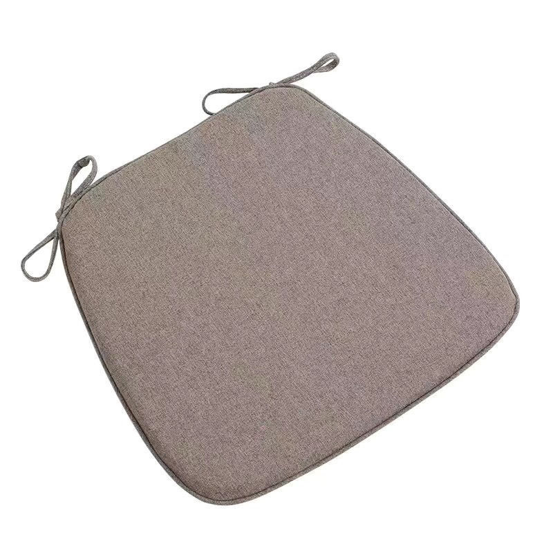 Sillas chinas 40 × 38 herraduras de caballo cuatro estaciones almohadilla de sillas de color sólido taburete de comedor grueso casero almohadilla desmontable y lavable