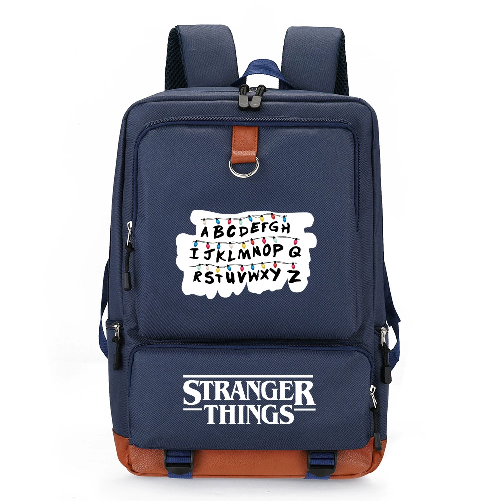Американский драматический мультфильм Stranger Things Странная история Рюкзак школьный рюкзак для учащихся начальной и средней школы