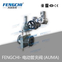 FENGCHI/風馳泵閥 電動管夾閥 配備德國歐瑪(AUMA)執行器