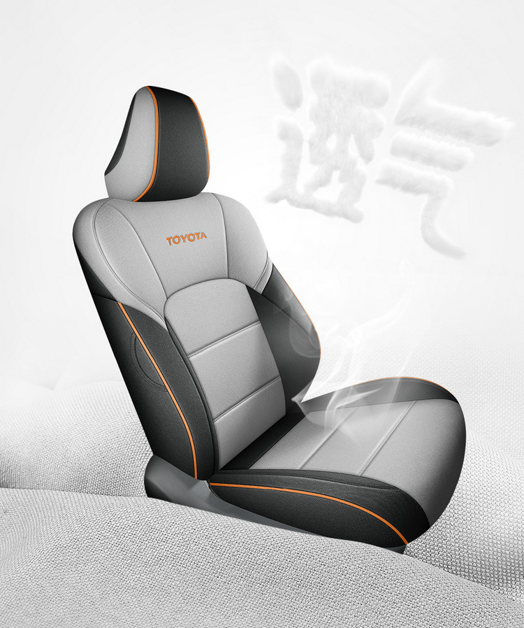 The 9th generation Toyota Camry special seat cover 24 car seat cushion rear fully surrounded by cotton and linen fabric seat cover