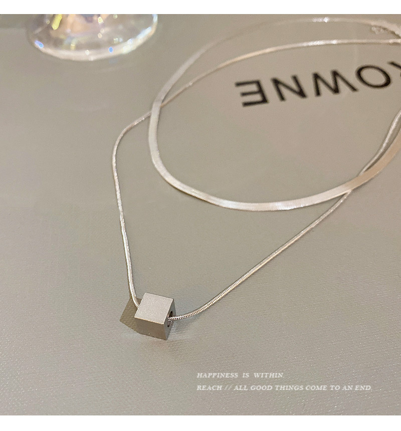 Fashion Geometric Titanium Steel Copper Plating Necklace 1 Piece