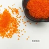 Transparent orange red