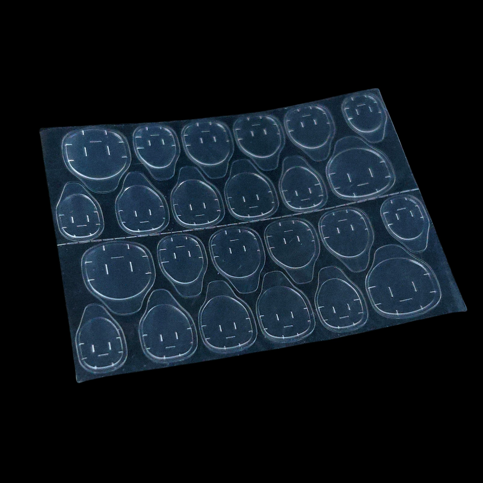 Наклейки для ногтей из акрила серии «Принцесса» в простом стиле, производство Циндао, легкие и дышащие.