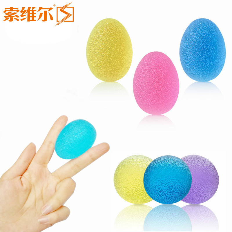 Anillo de agarre de silicona brazo entrenamiento muscular profesional mano fuerza rehabilitación dedo fuerza bola agarre equipo hombres ejercicio mano fuerza