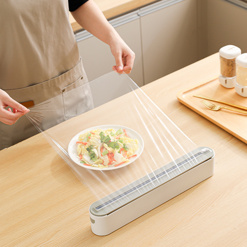 Plastic Wrap Cutter, Plastic Wrap Divider, Food-Grade Plastic Wrap Cutter, Magnetic Plastic Wrap Cutter