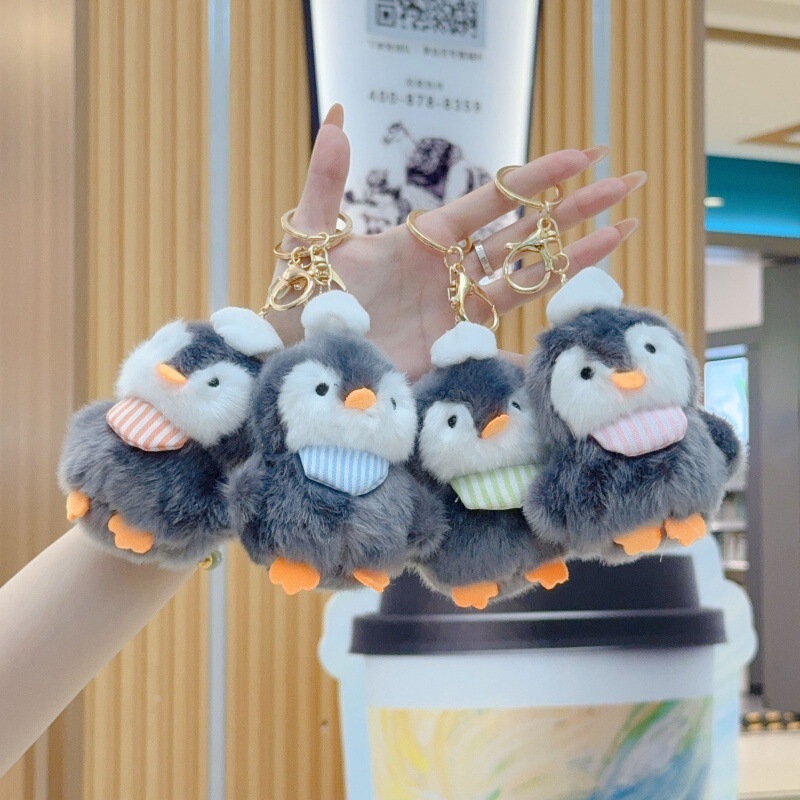 Cute and Adorable Penguin Plush Toy Doll Pendant Birthday Gift Wholesale Cute and Adorable Penguin Plush Toy Doll Pendant Birthday Gift Wholesale