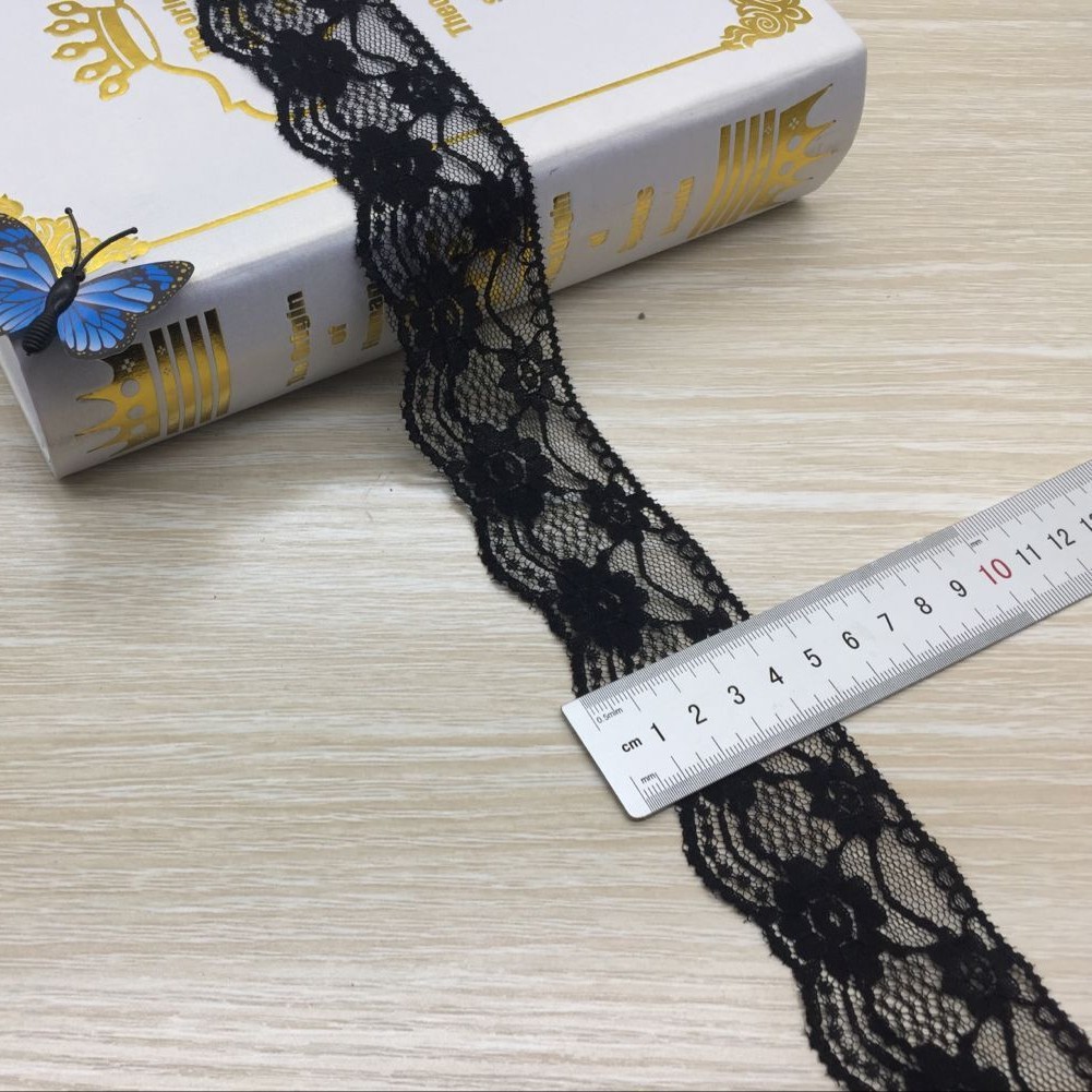 蕾丝花边福建花边工厂直供DIY无弹花边内衣现货供应057AA#宽度4.5