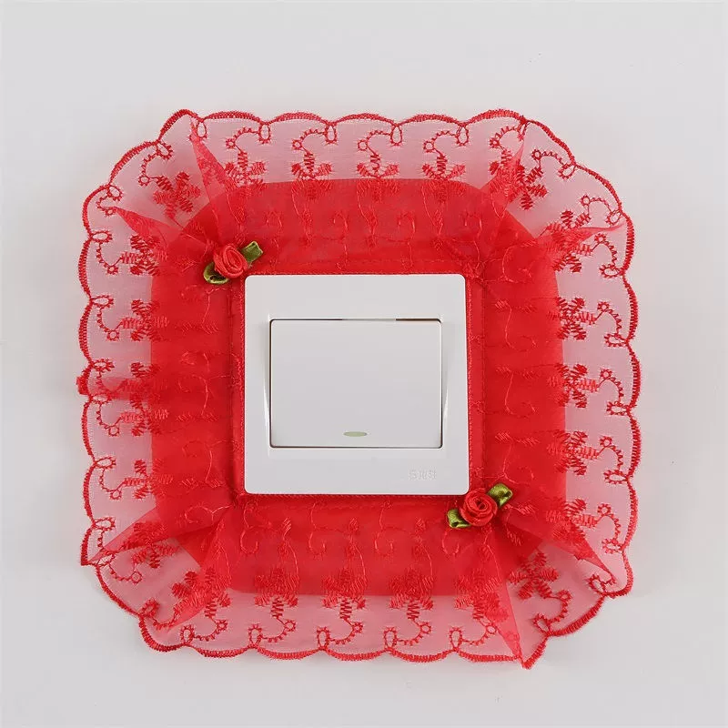 Cloth, switch key, creative protective case on wall