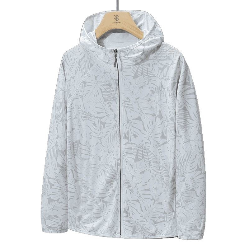 2025 nuevo hombre primavera y verano anti-UV abrigo transpirable al aire libre ropa de protección solar de pesca image 6