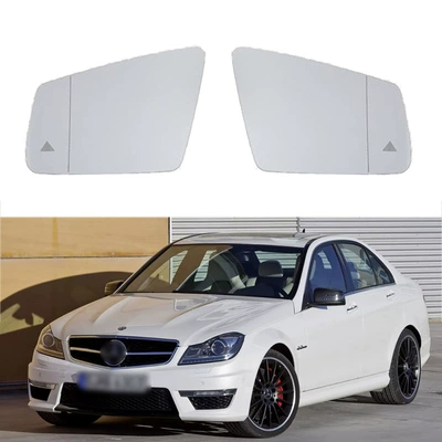 Suitable for 10-16 Mercedes-Benz W204 C180 C200 C250 C300 reversing lens heating rearview mirror (Car mirror)
