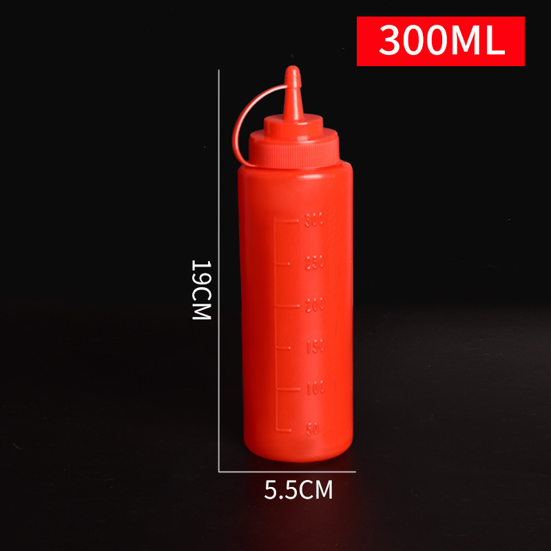 メーカー直販の味噌瓶のプラスチックサラダのケチャップは家庭用キッチンソースの瓶の単孔の先端を押し出します。|undefined
