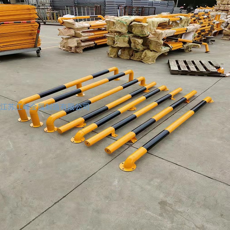 钢管停车位挡车器车位车轮定位器汽车限位器铁倒车挡车杆减速带