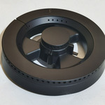 4.0CM铜火盖嵌入式燃气灶具配件煤气分火器炉压火盘火芯芯圈