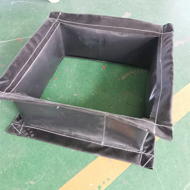 烟气高温用风管软连接 补偿器用织物硅氟复合蒙皮 易更换不易老化