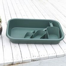 园艺托盘地垫换土托盘家庭加厚多肉种植操作盆翻拌土垫子家用工具