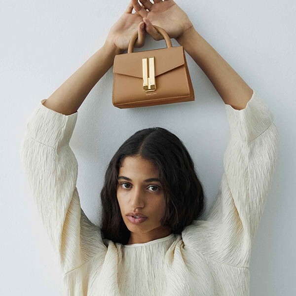 Cross-border demellier Kate Princess Bag 2025 Spring Genuine Leather Doctor Bag Light Luxury Niche High-end Handbag for Women