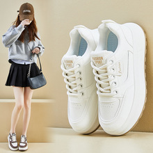 2025秋季小白鞋新款韩版ins潮女学生厚底增高板鞋休闲鞋街拍Y789