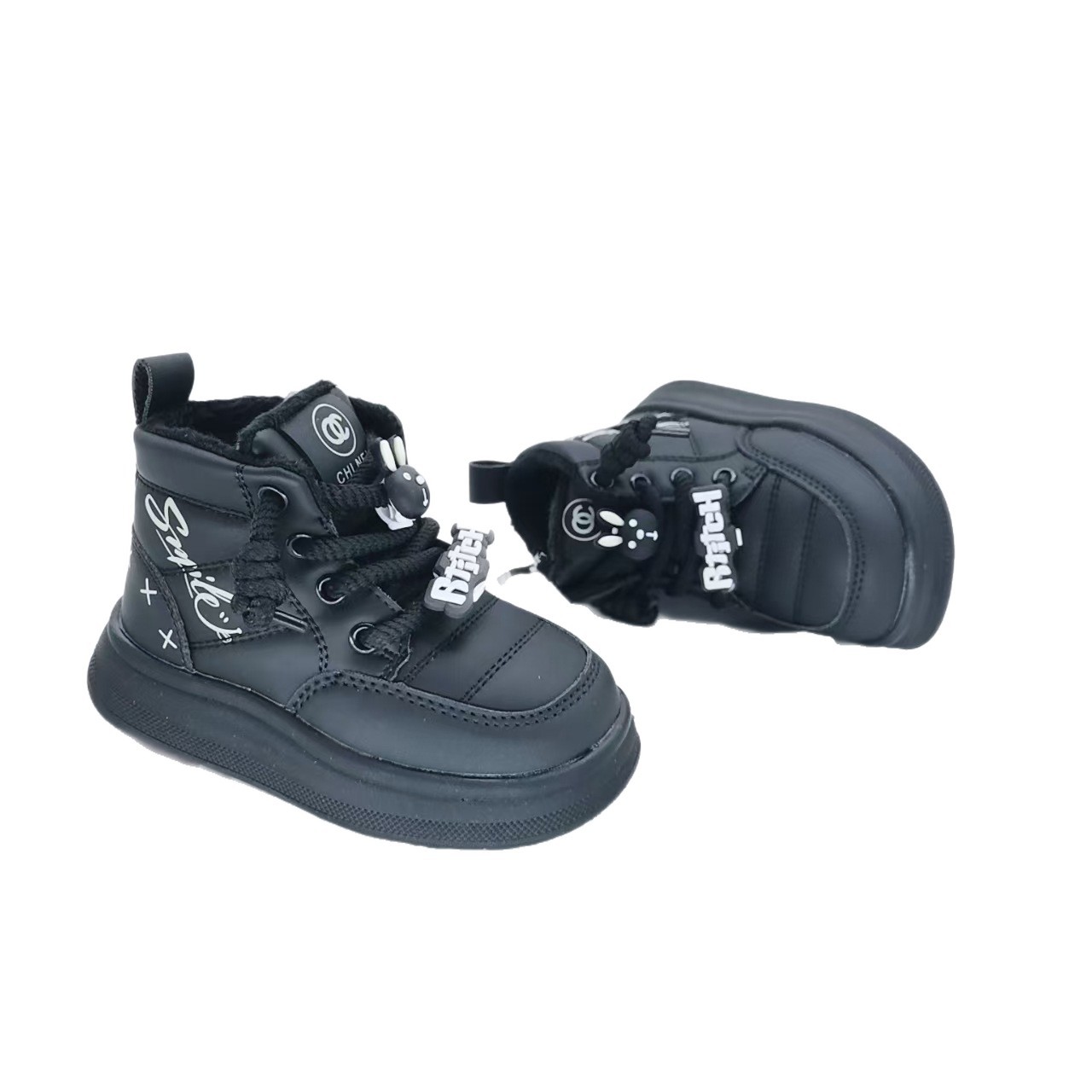 Botas de algodón de invierno de lana para niños y niñas botas de nieve zapatos de algodón para niños zapatos deportivos de algodón para niños zapatos de niñas