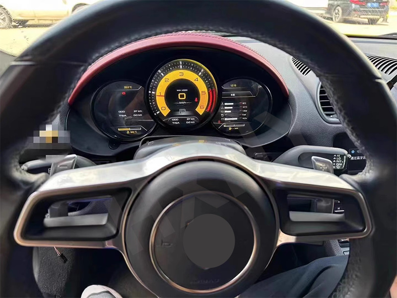 Suitable for Porsche 718/Macan 2014-2019 Lcd Dashboard, Linux System Plug and Play