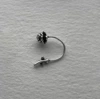 Rose S-ring earrings
