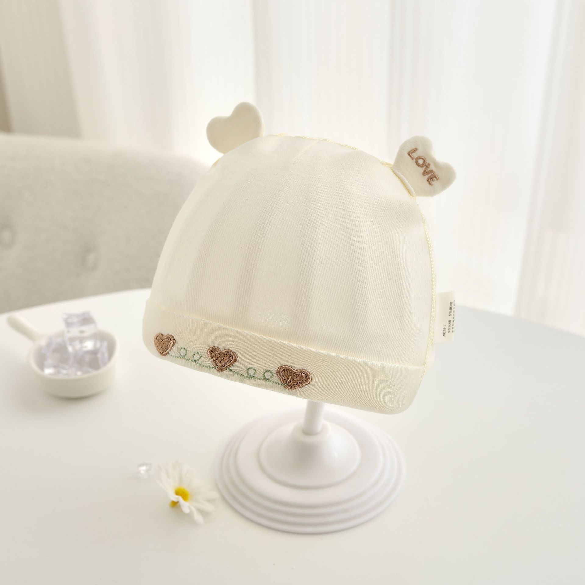 Lucky heart hat-yellow