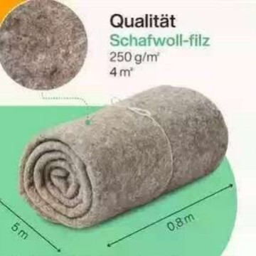 Eco-friendly sheep wool pad, winter protective pad for potted plants, winter wool Eco-friendly sheep wool pad, winter protective pad for potted plants, winter wool