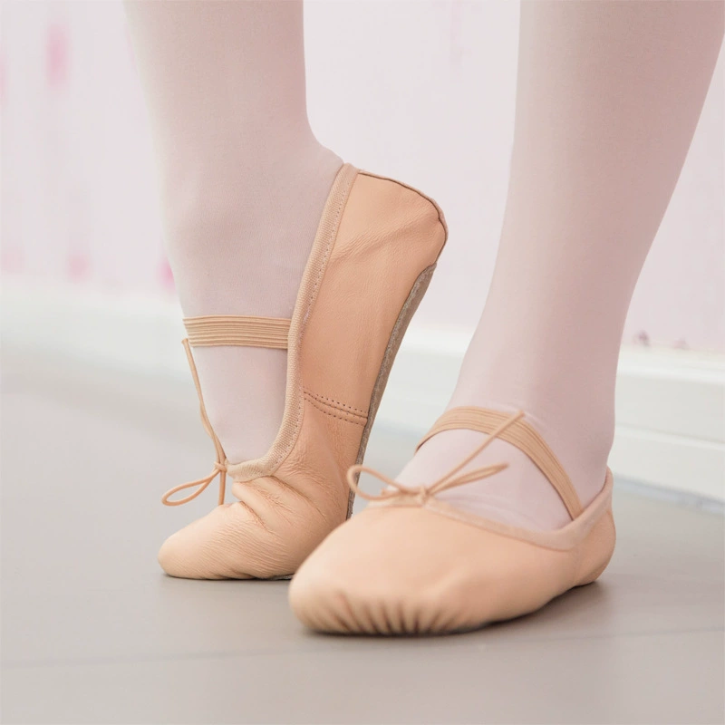 Genuine leather ballet shoes, dance practice shoes for women, cat claw shoes, soft sole dance shoes for children and adults