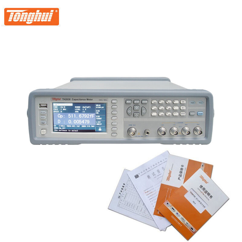 同惠电容测量仪TH2638A TH2638B高速精密11档分选TH2638C TH2638