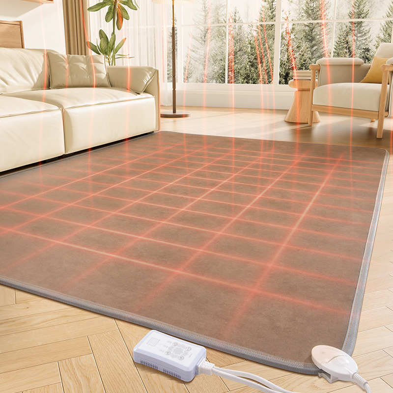 Sala de estar calefacción alfombra de carbono cristal grafeno calefacción eléctrica invierno yoga piso Mat piso calefacción hogar dormitorio calefacción Manta
