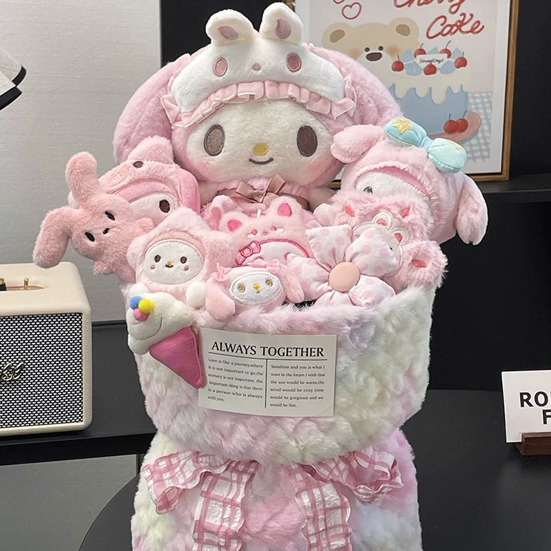 Куколка Hello Kitty для Дня Святого Валентина, букет, подарок на день рождения