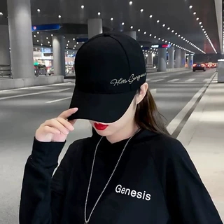 帽子女春秋韩版潮百搭鸭舌帽夏季遮脸防晒遮阳太阳帽网红款棒球帽